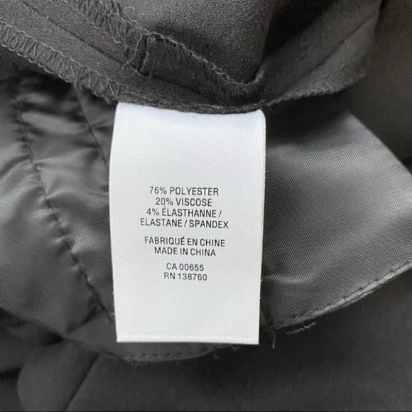 Willow & Thread Pants Black Slim Cigarette Leg Trousers Size 0 NWT - Picture 11 of 16